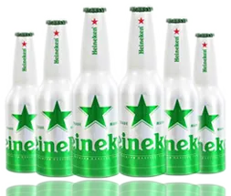 喜力啤酒铝瓶 (3打)