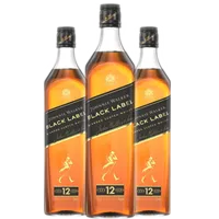 尊尼获加黑牌 700ml (3支套)