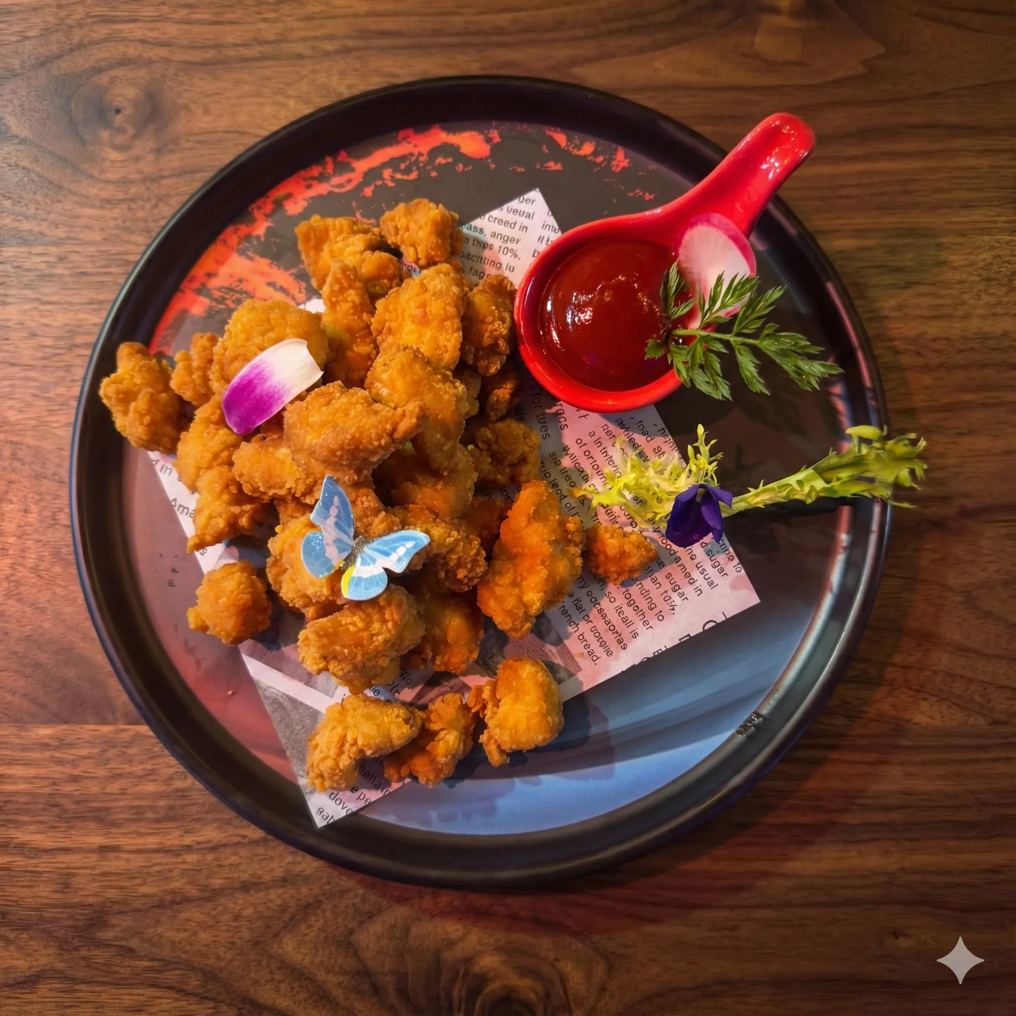 小时候的鸡米花