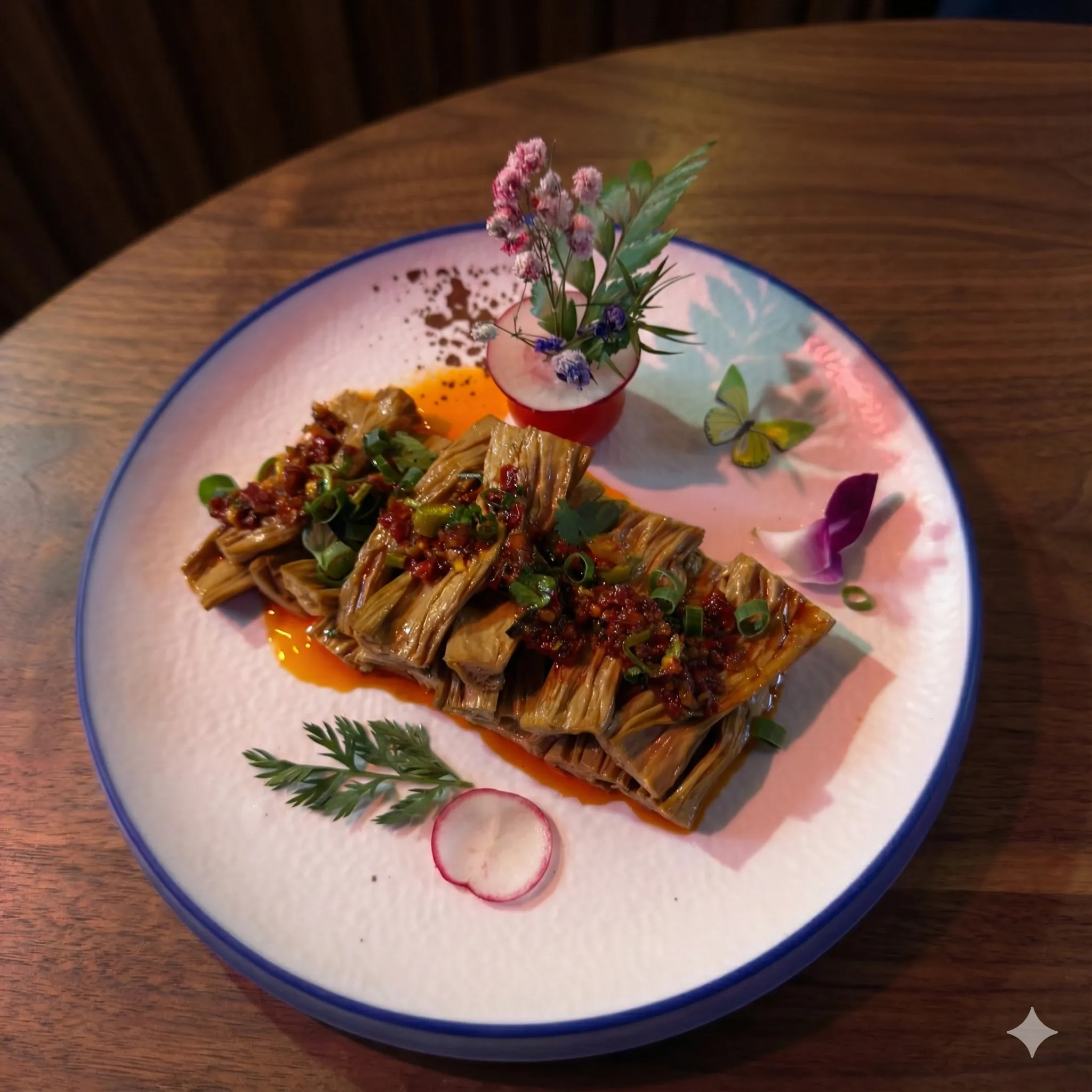 秘制卤味香辣腐竹